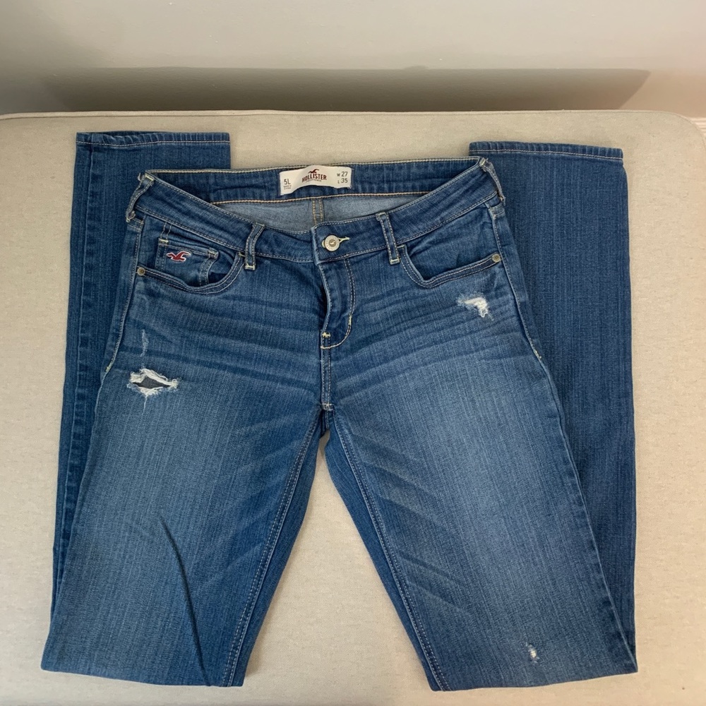 Hollister Medium Blue Jeans Size 5L